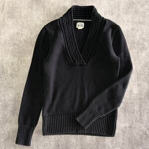 Converse Chunky Knit V-Neck Sweater